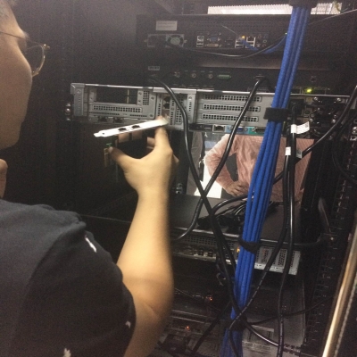 中國人保之浦東電信機房系統集成服務(wù)器部署